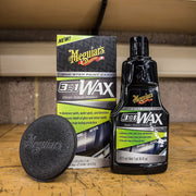 2x Meguiar's G191016EU 3-in-1 Wax Clean Polish Protect 473ml - Meguiar's - My Roof Bars