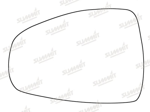 Summit Heated Base Plate With Blind Spot Mirror Audi A1 LHS - Summit - My Roof Bars