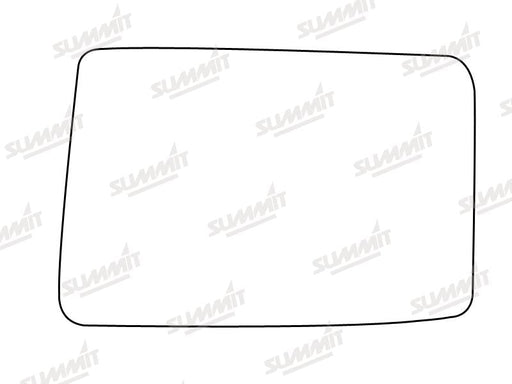 Summit Stick-On Standard Mirror Glass fits Vauxhall Carlton 92 on LHS - Summit - My Roof Bars