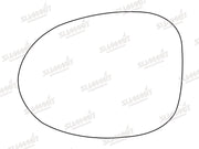 Summit Stick-On Standard Mirror Glass fits Renault Twingo LHS - Summit - My Roof Bars