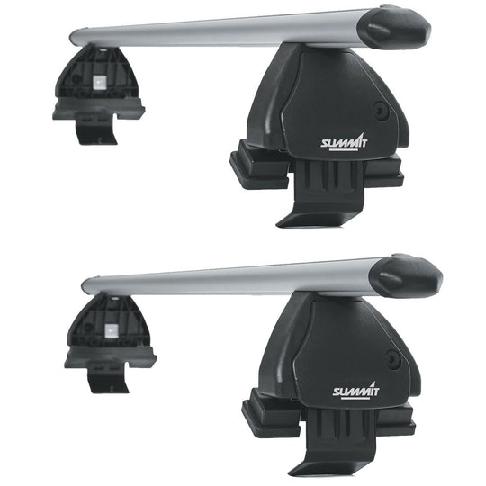 Summit SUP-A072 Premium Aluminium Multi-Fit Roof Bars, Lockable, Set of 2 - Summit - My Roof Bars