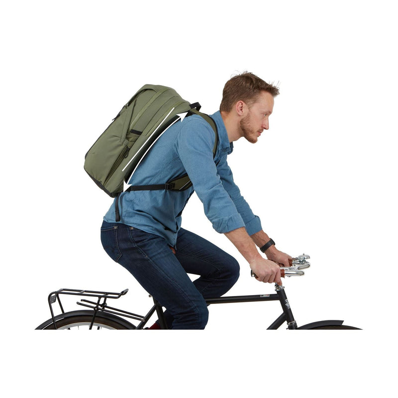 Thule Paramount Commuter Rucksack 27L Olivine Green Cycling Backpack