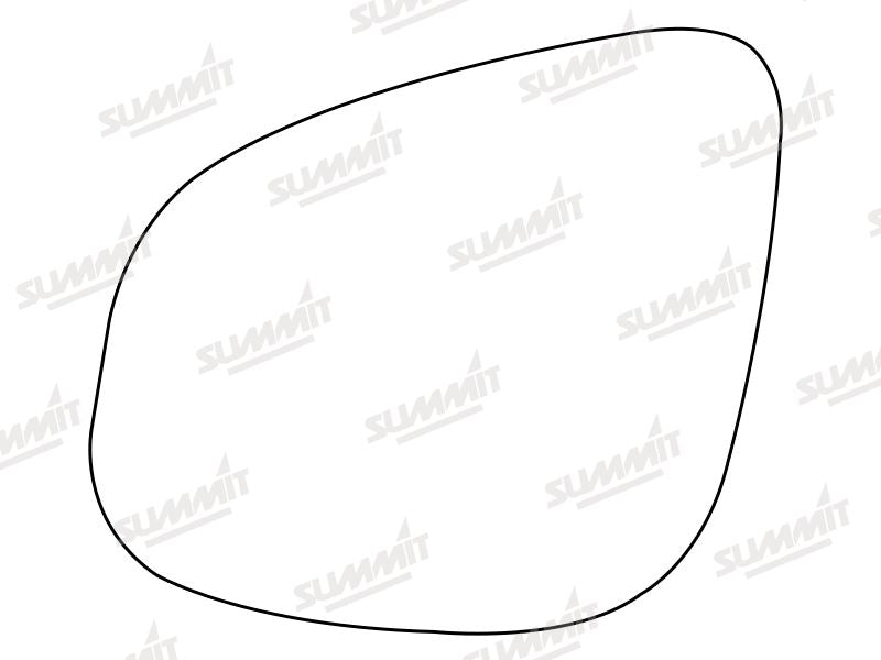 Summit Stick-On Aspheric Mirror Glass fits Renault Kangoo 12 on LHS - Summit - My Roof Bars