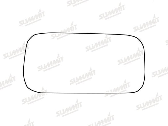 Summit Stick-On Commercial Lower Blind-Spot Mirror Glass fits Merc. Sprinter 18 on LHS (Suitable for short arm mirrors) - Summit - My Roof Bars