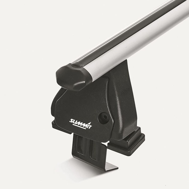 Summit SUP-A043 Premium Aluminium Multi-Fit Roof Bars, Lockable, Set of 2