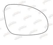 Summit Stick-On Aspheric Mirror Glass fits VW Golf Passat 05 on RHS - Summit - My Roof Bars