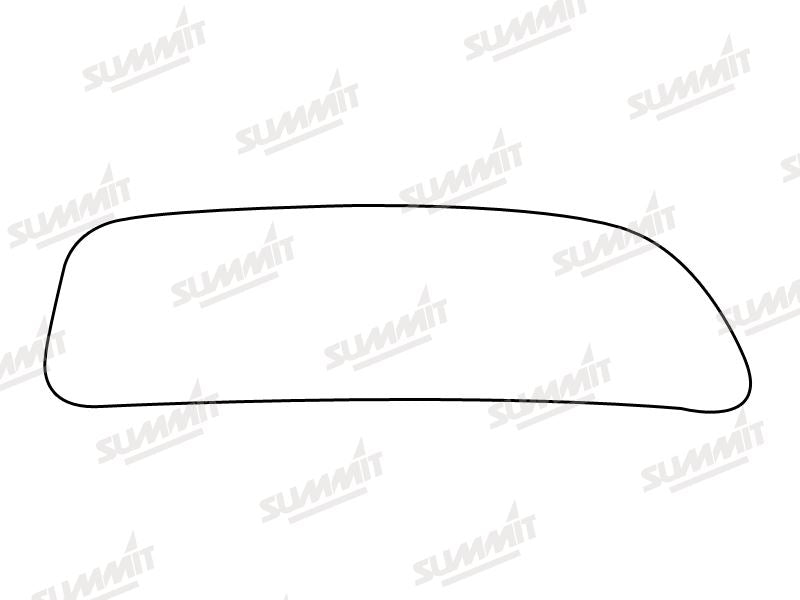 Summit Stick-On Commercial Lower Blind-Spot Mirror Glass fits Fiat Dobl?? LHS - Summit - My Roof Bars
