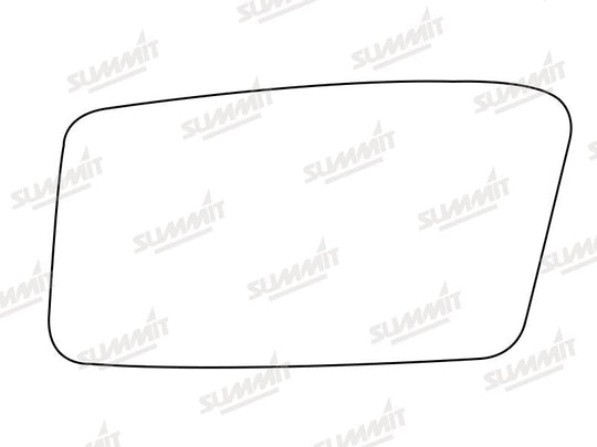 Summit Stick-On Standard Mirror Glass fits Hyundai Stellor LHS - Summit - My Roof Bars