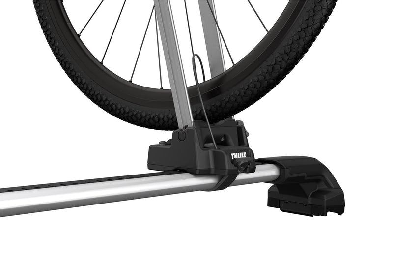 Thule Front Wheel Holder front wheel holder roof bike rack aluminium Roof Bike Rack - Thule - My Roof Bars