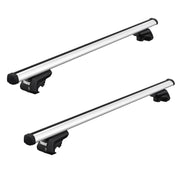 Thule ProBar Evo Roof Bars Aluminum fits Fiat Grande Panda 2025- 5 doors with Raised Rails - Thule - My Roof Bars