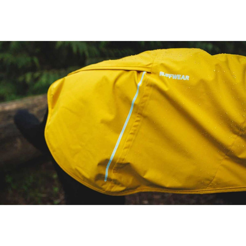 Ruffwear Sun Shower Dog Raincoat in Mineral Yellow (Large)