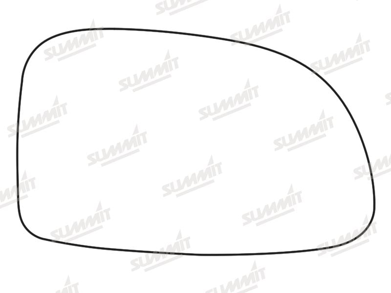 Summit Stick-On Standard Mirror Glass fits Daewoo Tacuma RHS - Summit - My Roof Bars