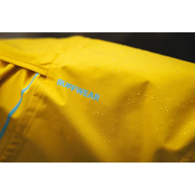 Ruffwear Sun Shower Dog Raincoat in Mineral Yellow (Large)