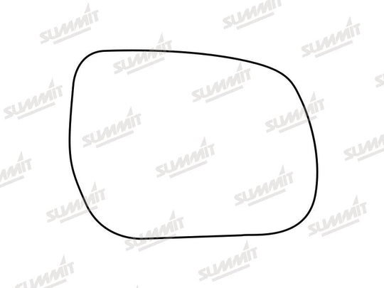 Summit Stick-On Standard Mirror Glass fits Daihatsu Terios 06 to 15 RHS - Summit - My Roof Bars