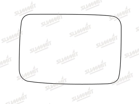 Summit Stick-On Standard Mirror Glass fits VW Golf Mk2 RHS - Summit - My Roof Bars