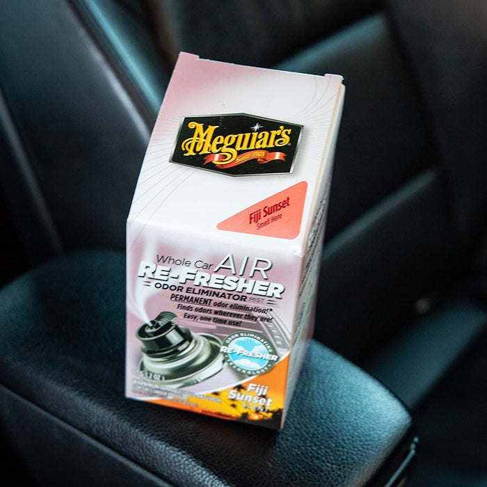 2x Meguiar's Whole Car Air Freshener Odor Eliminator Fiji Sunset 59ml G201502EU - Meguiar's - My Roof Bars