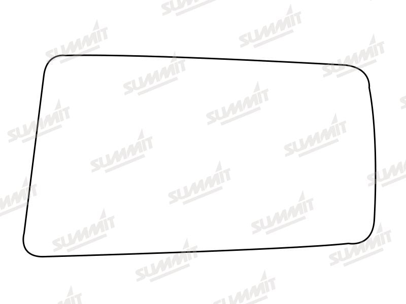 Summit Stick-On Standard Mirror Glass fits Daihatsu Charade LHS - Summit - My Roof Bars
