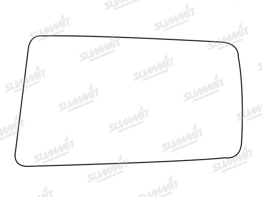 Summit Stick-On Standard Mirror Glass fits Daihatsu Charade LHS - Summit - My Roof Bars