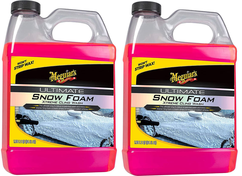 2x Meguiar's G191564EU Ultimate Snow Foam Xtreme Cling 1.89L - Meguiar's - My Roof Bars