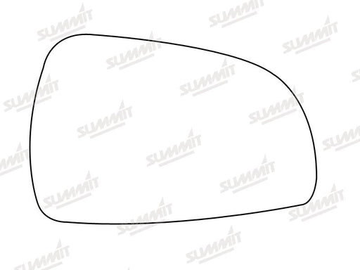 Summit Stick-On Aspheric Mirror Glass fits Toyota Avensis 02 on RHS - Summit - My Roof Bars