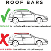 Summit Roof Bars fits Seat Ateca KH/ SE376 2016-2025 SUV 5D w Raised Rails - Summit - My Roof Bars