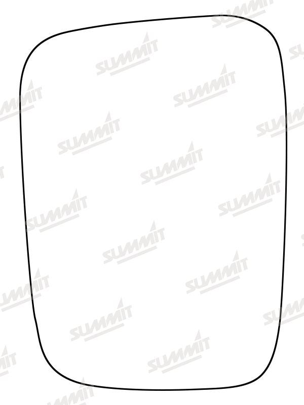 Summit Stick-On Standard Mirror Glass fits Isuzu Trooper RHS - Summit - My Roof Bars