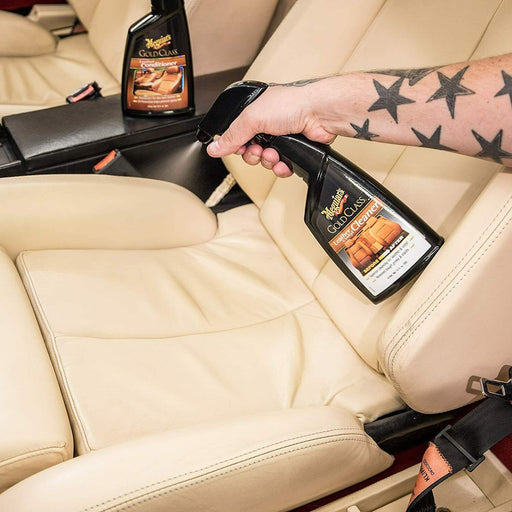 Meguiar's G18516EU Gold Class Leather and Vinyl Cleaner 473ml - Meguiars - My Roof Bars