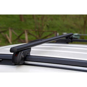 Menabo Shermon Black XL Raised Rail Roof Bars 1340mm (90kg Max.) - Menabo - My Roof Bars
