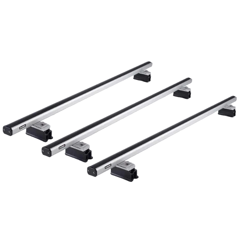 Summit Commercial 3 x Aluminium Fixed Point Roof Bars Rack 1.7m SULC-011