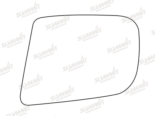 Summit Stick-On Standard Mirror Glass fits Vauxhall Carlton LHS - Summit - My Roof Bars