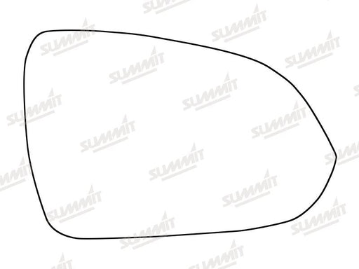 Summit Heated Base Plate With Standard Mirror Glass fits Kia Rio 17 on RHS - Summit - My Roof Bars