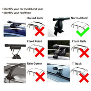 Summit Roof / Rack Cross Bars fits Ford Kuga II 2013 - 2017 without rails - Summit Shop