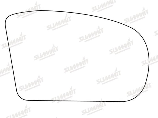 Summit Heated Base Plate With Blind Spot Mirror Glass fits Merc C Class / E Class RHS - Summit - My Roof Bars