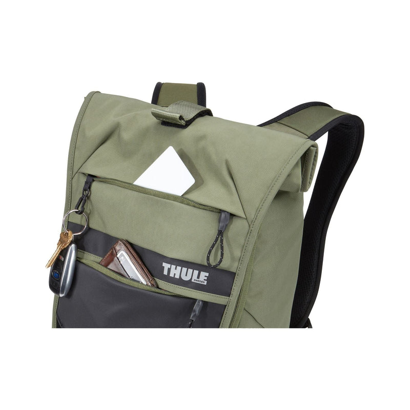 Thule Paramount Commuter Rucksack 18L Olivine Green Cycling Backpack - Thule - My Roof Bars