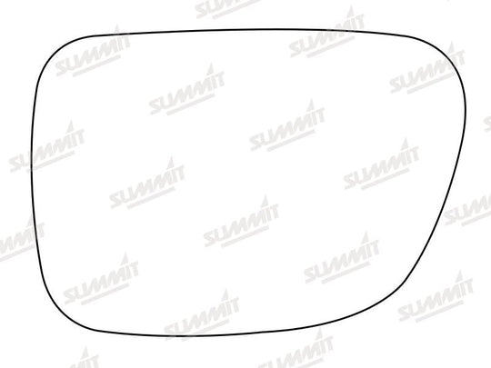 Summit Stick-On Standard Mirror Glass fits Daihatsu Sportrak LHS - Summit - My Roof Bars