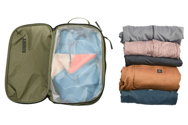 Thule clean/dirty packing cube clean/dirty packing cube medium soft green