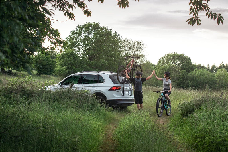 Thule Out Way Platform two-bike platform trunk bike rack black/aluminium Boot Bike Rack - Thule - My Roof Bars