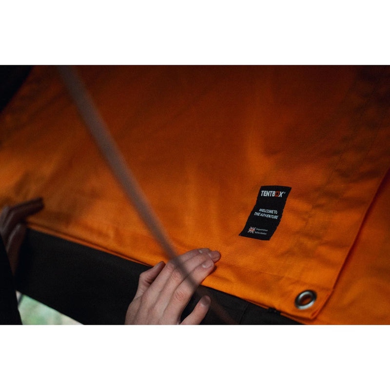 TentBox Lite 2.0 (Sunset Orange) 2 Person Roof Tent