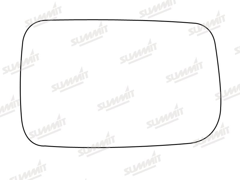 Summit Stick-On Anti Dazzle Mirror Glass fits BMW 3 Series RHS - Summit - My Roof Bars