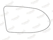 Summit Stick-On Aspheric Mirror Glass fits Vauxhall Zafira RHS - Summit - My Roof Bars