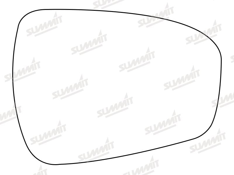 Summit Stick-On Aspheric Mirror Glass fits Ford Mondeo 12 on RHS - Summit - My Roof Bars