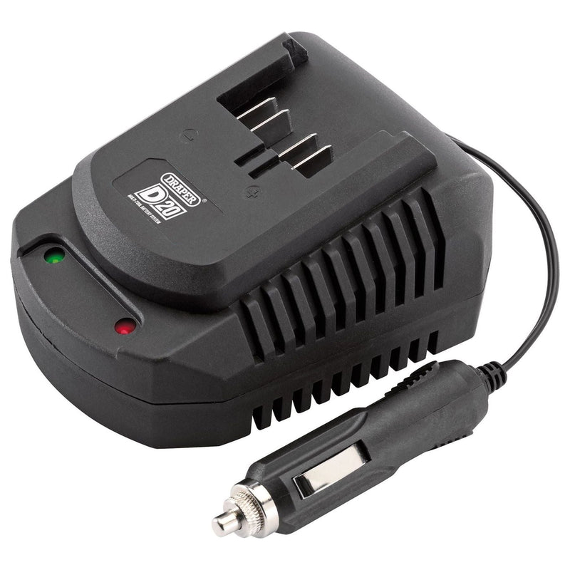 Draper D20 12V Li-ion In Car Battery Charger - Draper - My Roof Bars