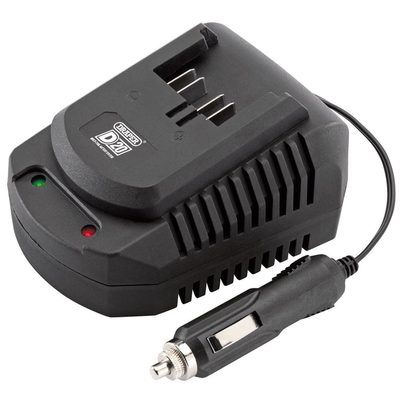 Draper D20 12V Li-ion In Car Battery Charger - Draper - My Roof Bars