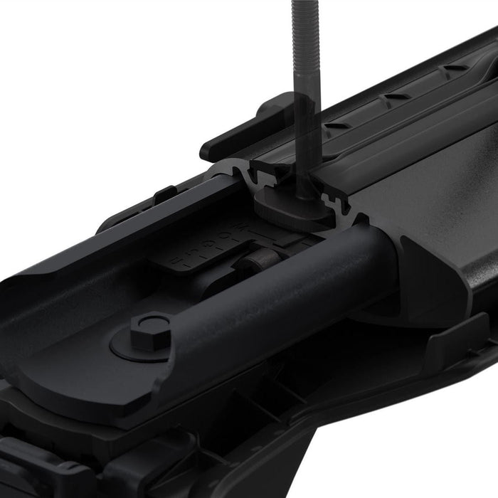 Thule WingBar Edge Roof Bars Black fits Mitsubishi L200 2024- 4 doors with Normal Roof - Thule - My Roof Bars
