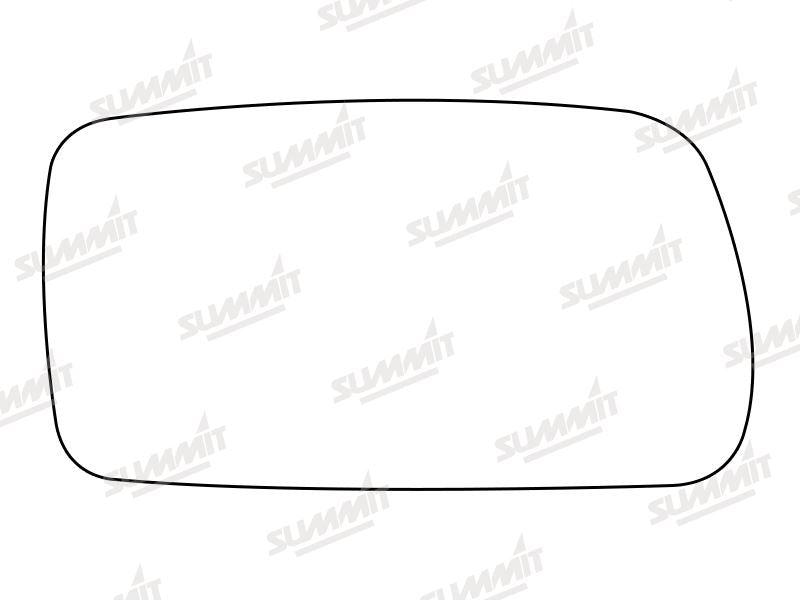 Summit Stick-On Anti Dazzle Mirror Glass fits Citroen Xantia RHS - Summit - My Roof Bars