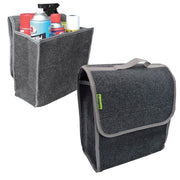 Sakura Car Grey Carpet Boot Storage Bag Organiser Tools Breakdown Travel Tidy - Sakura - My Roof Bars