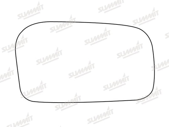 Summit Stick-On Standard Mirror Glass fits Nissan Sunny RHS - Summit - My Roof Bars