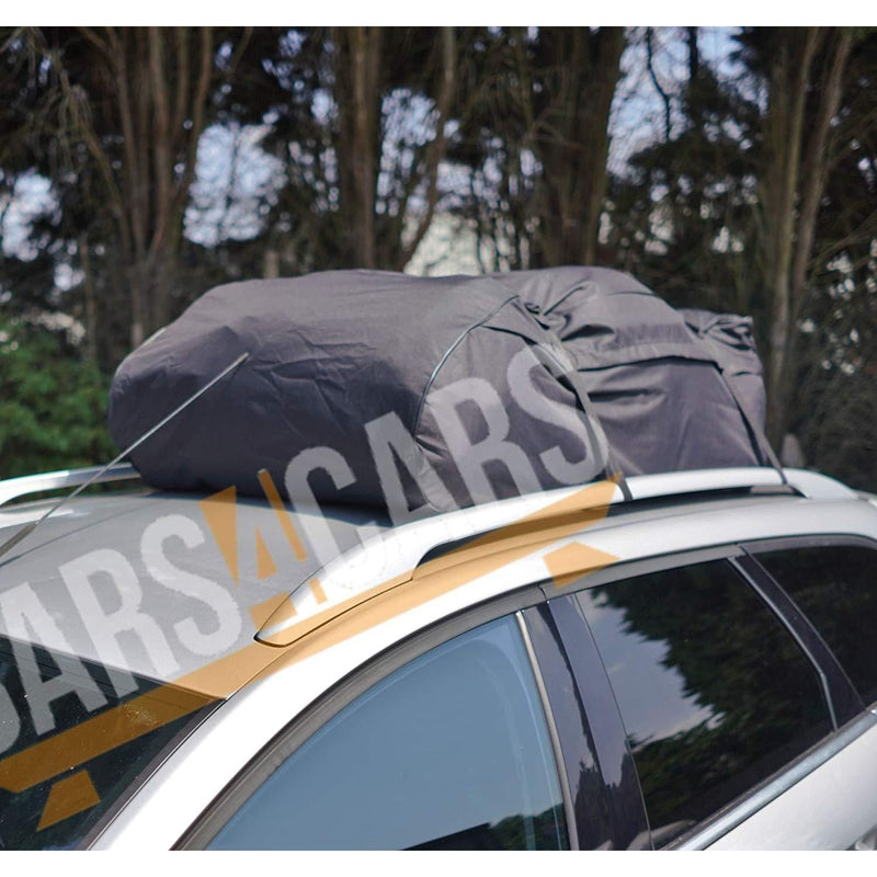 458 Litre Large Car Cargo Travel Rain Proof Roof Top Bag Storage Carrier Box - Streetwize - My Roof Bars