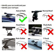 458 Litre Large Car Cargo Travel Rain Proof Roof Top Bag Storage Carrier Box - Streetwize - My Roof Bars