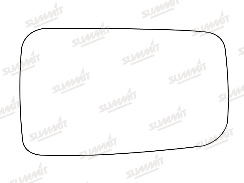 Summit Stick-On Standard Mirror Glass fits Fiat Tipo Tempra LHS RHS - Summit - My Roof Bars